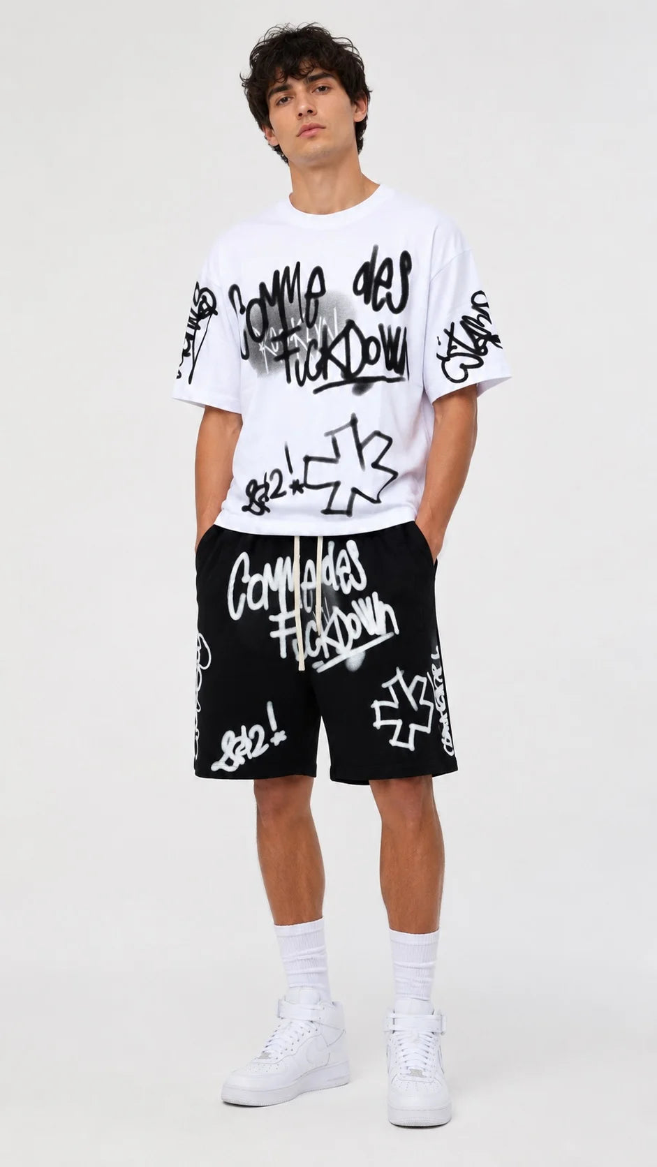 T-shirt Comme Des Fuckdown