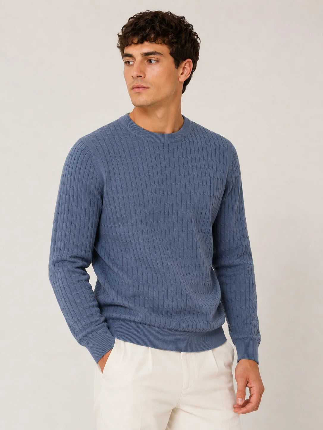 Maglia Blu cashmere