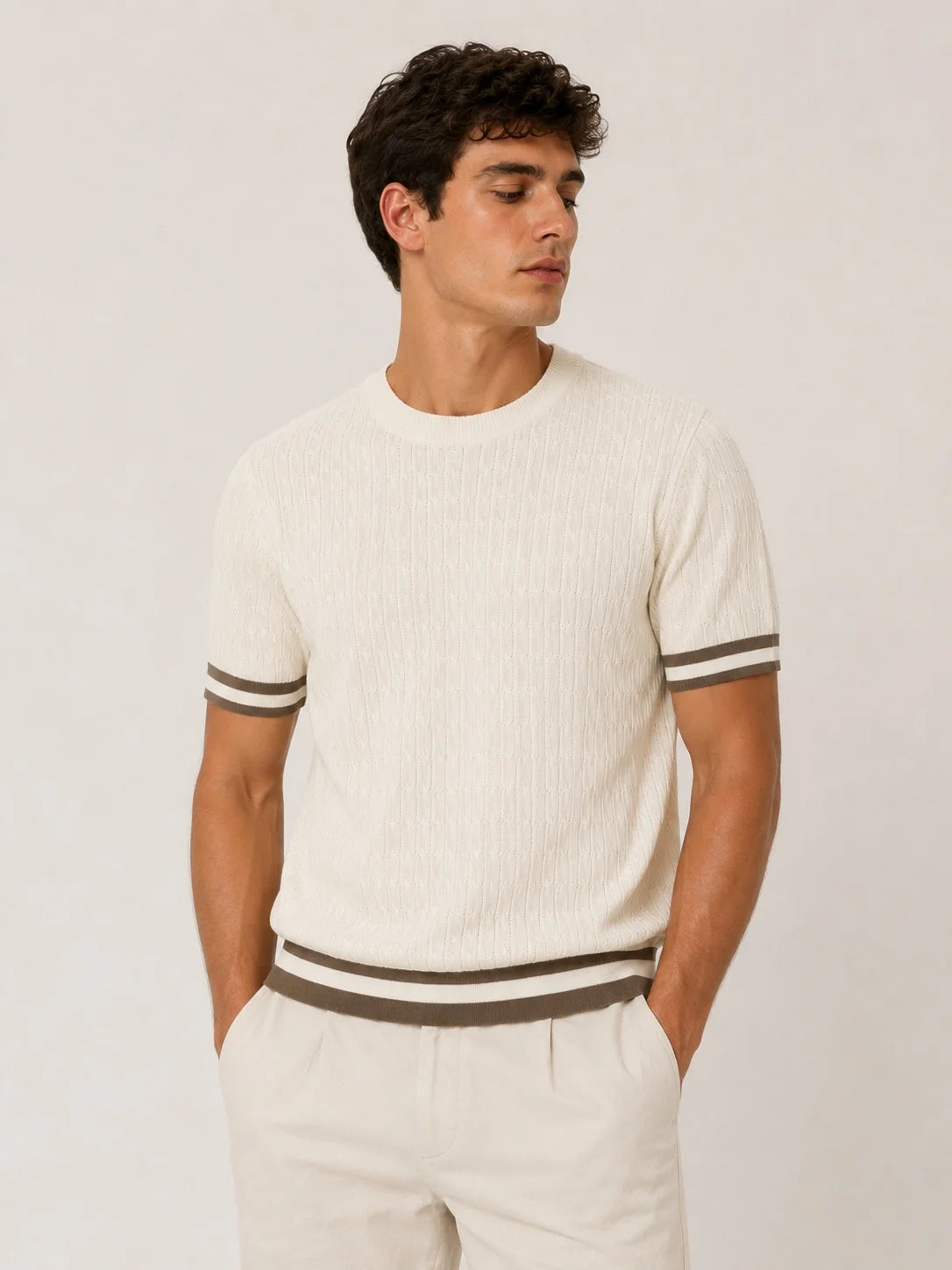 T-shirt Blu cashmere