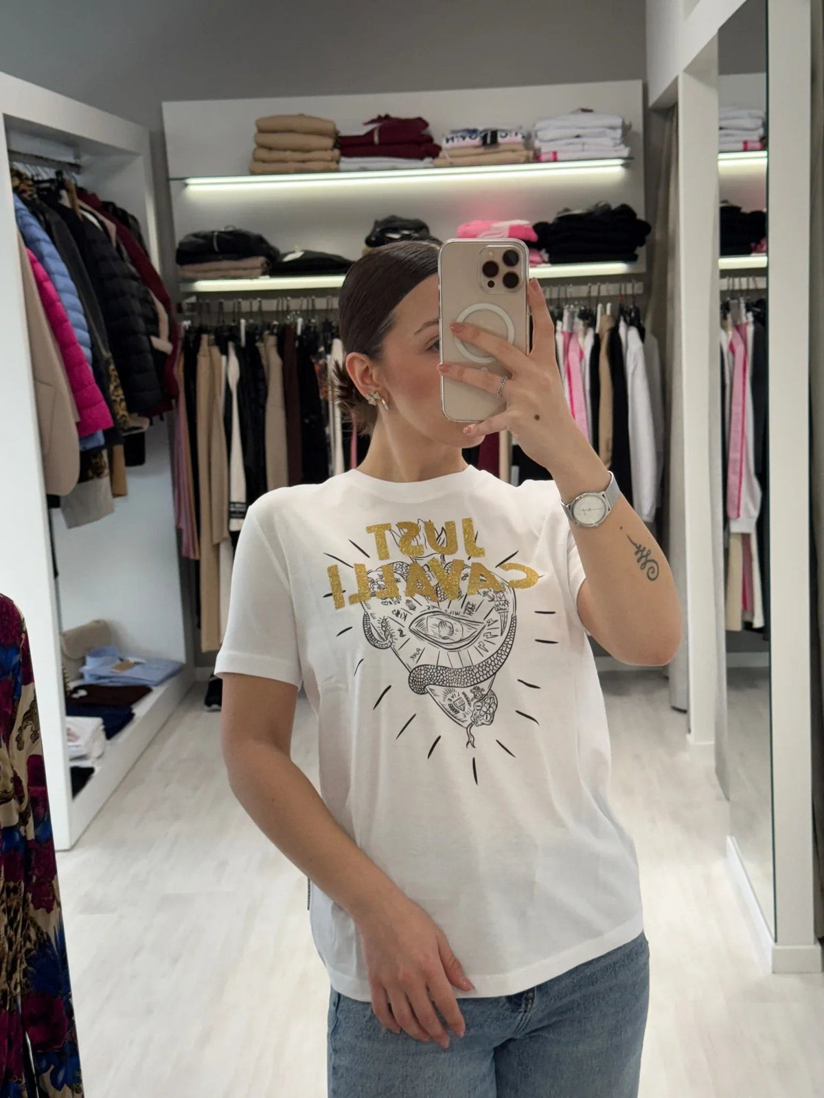 T-shirt Just Cavalli