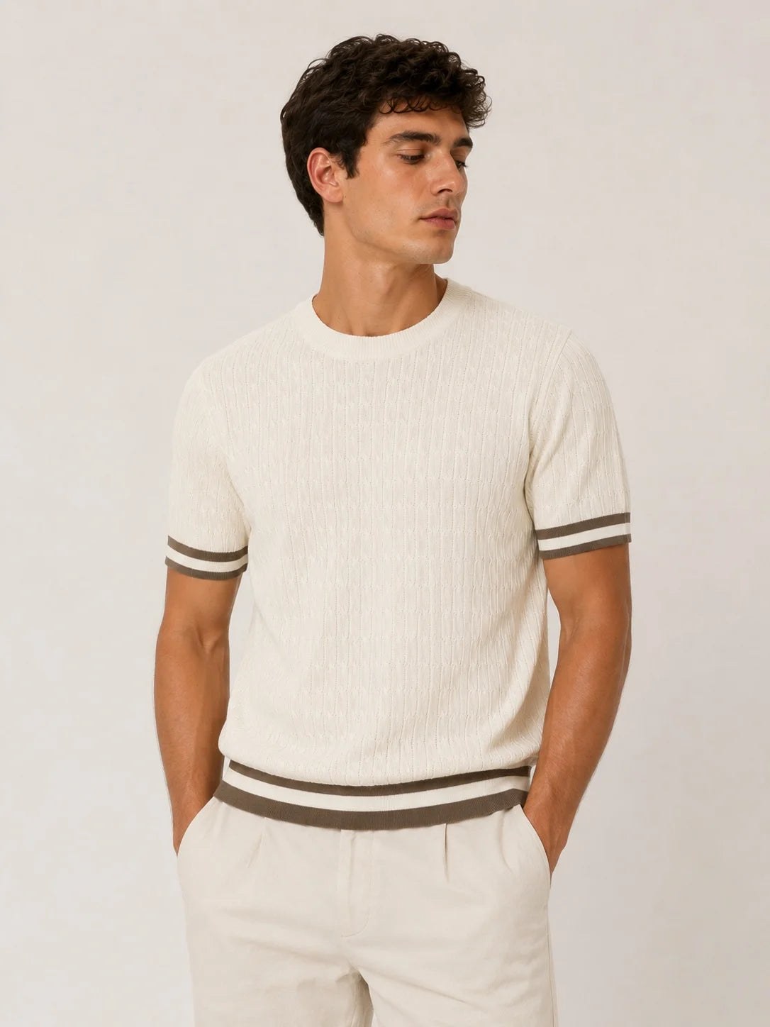 T-shirt Blu cashmere